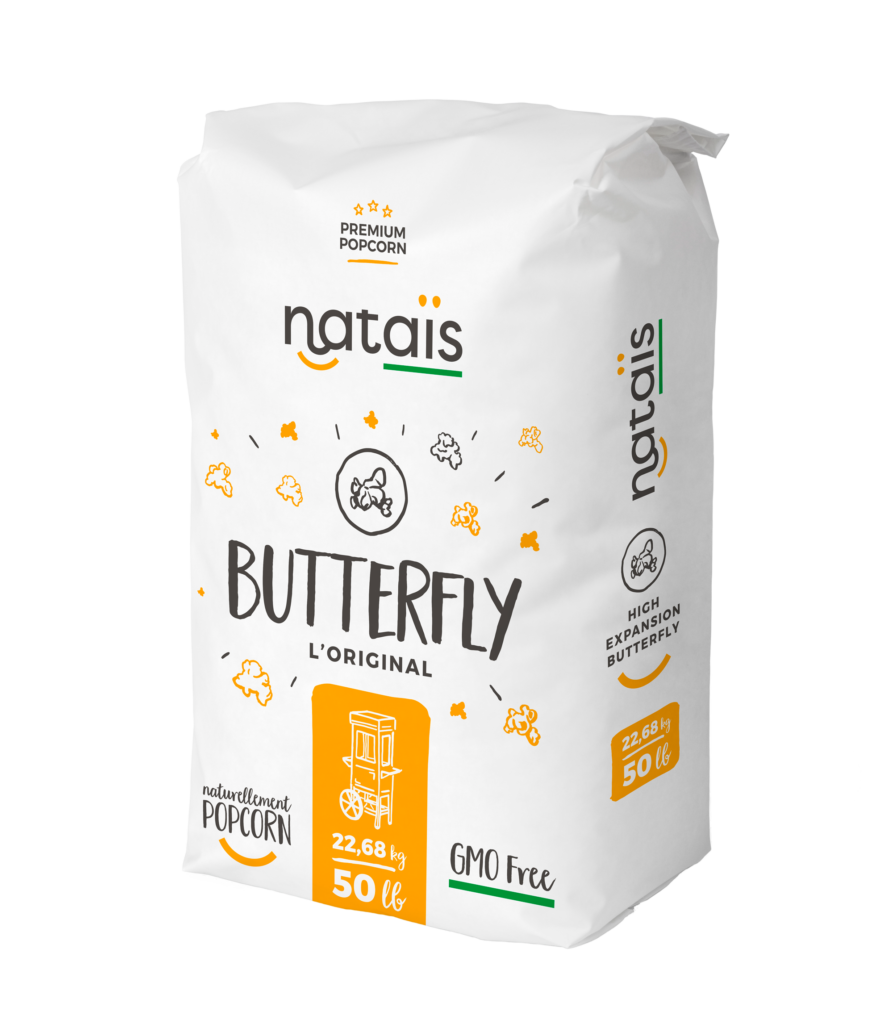 Bulk Premium popcorn Butterfly 20kg